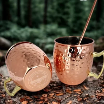Set de Mugs de Cobre ACDR (con logo en la base)